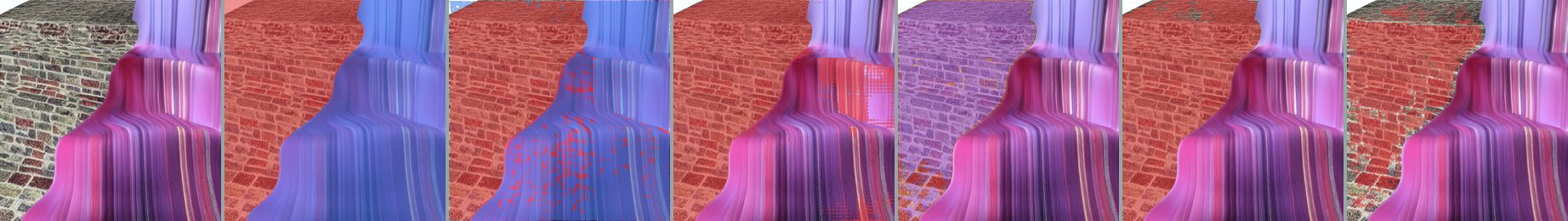 CSTD 001228: input, ground truth, and each model's partition